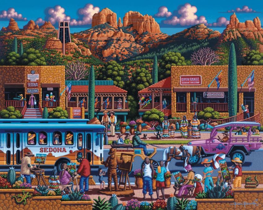 Dowdle Sedona, Arizona Puzzle, 500-Pc