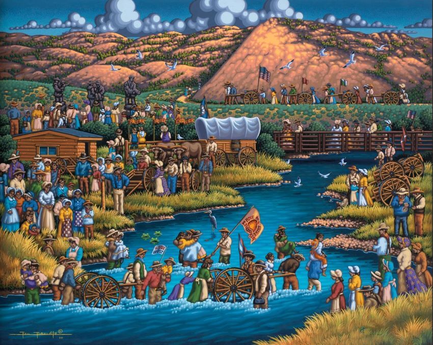 Dowdle Pioneer Trek Puzzle, 500-Pc