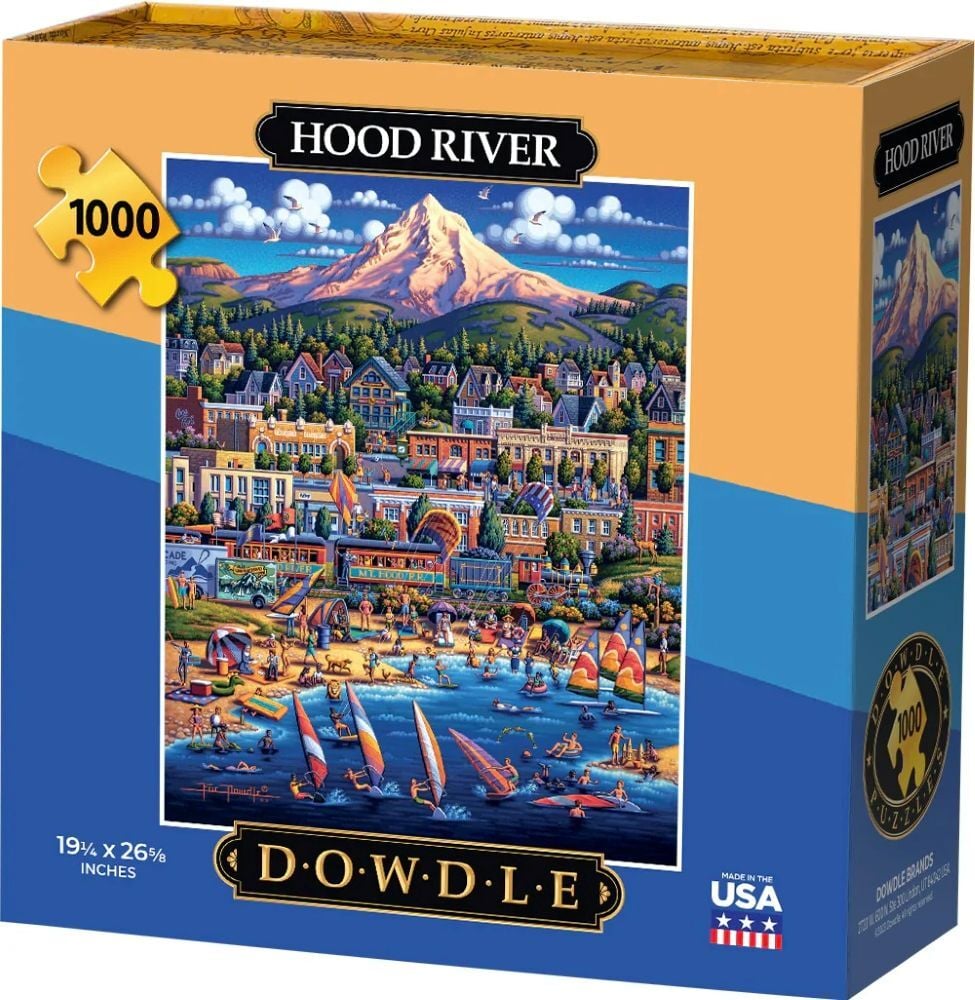 Dowdle Hood River, Oregon Puzzle, 1000-Pc