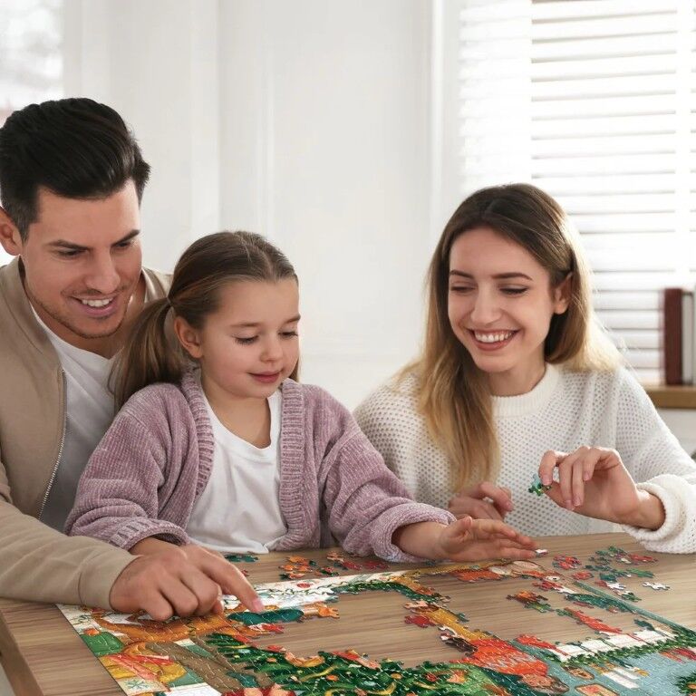 Boardwalk Puzzle Company Trimming The Tree Puzzle, 1000-Pc