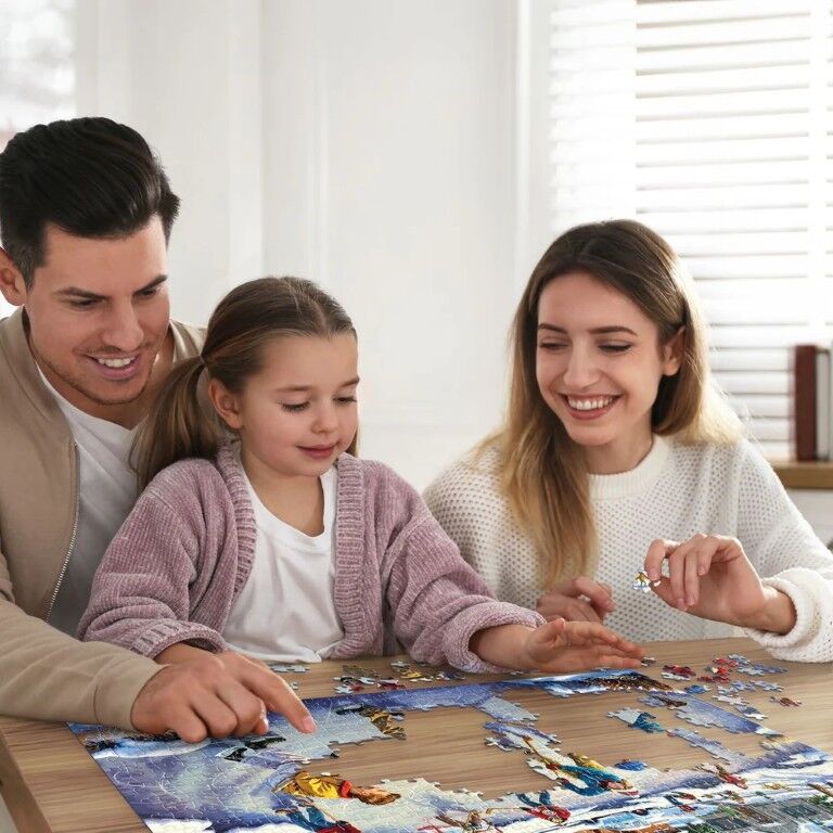 Boardwalk Puzzle Company Pond Hockey Puzzle, 1000-Pc