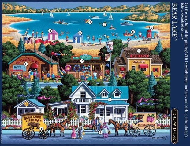 Dowdle Bear Lake Puzzle, 500-Pc