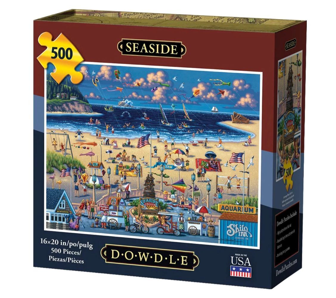 Dowdle Seaside, Oregon Puzzle, 500-Pc