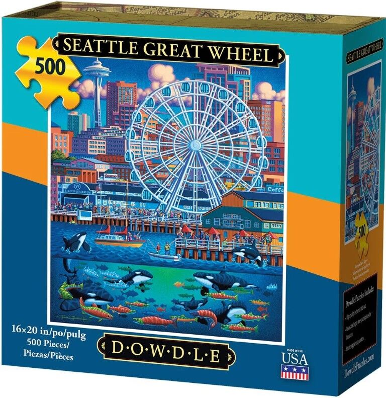 Dowdle Seattle Great Wheel, 500-Pc