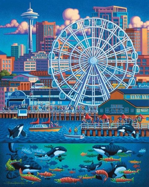 Dowdle Seattle Great Wheel, 500-Pc
