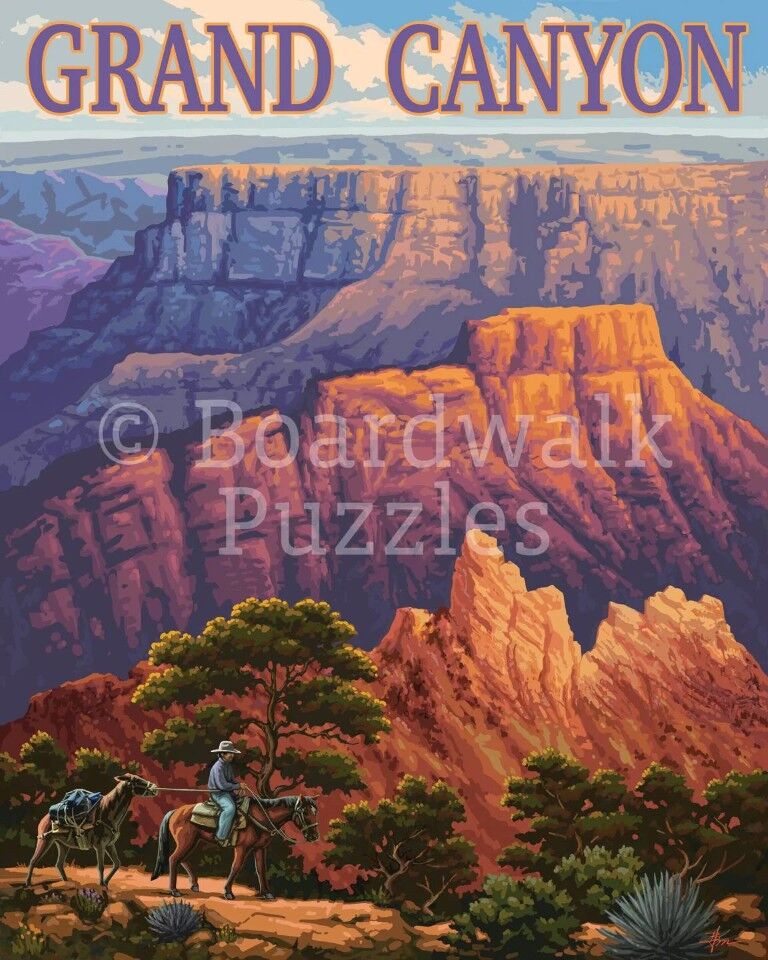 Boardwalk Puzzle Company Grand Canyon Puzzle, 500-Pc