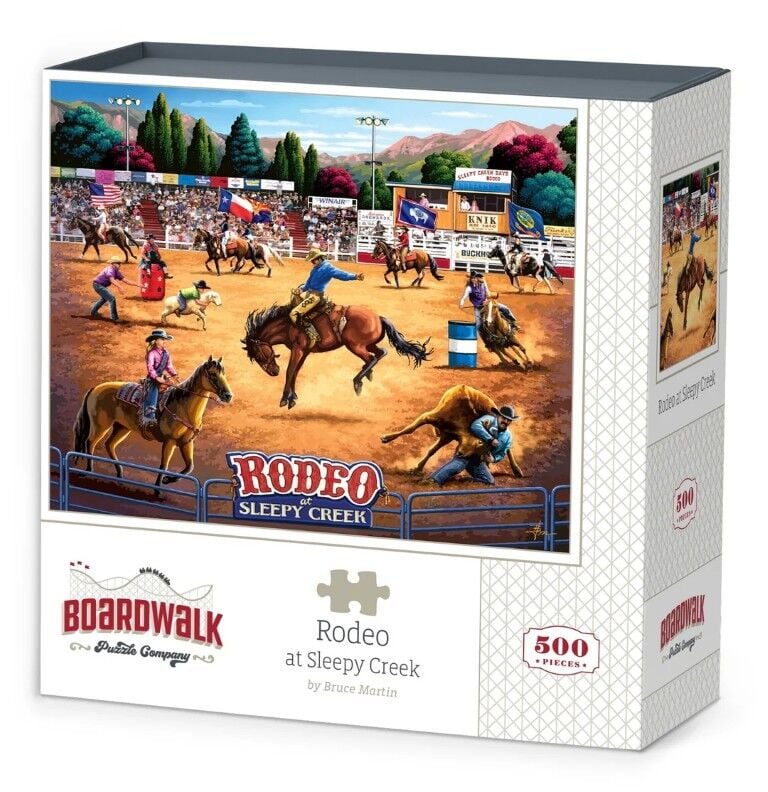 Boardwalk Rodeo At Sleepy Creek Puzzle, 500-Pc