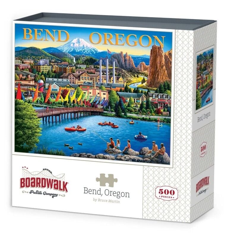Boardwalk Puzzle Company Bend, Oregon Puzzle, 500-Pc
