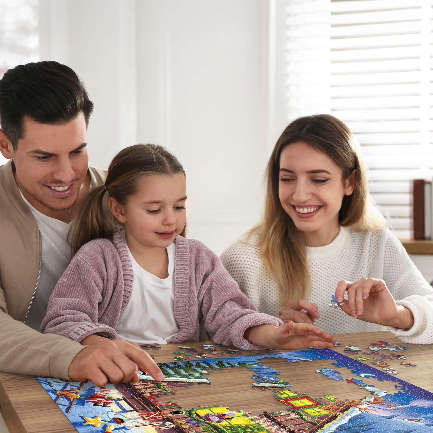 Boardwalk Puzzle Company Christmas Cabin Puzzle, 500-Pc