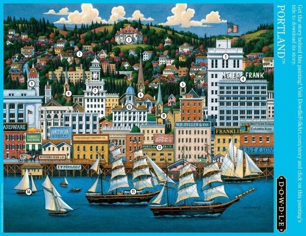 Dowdle Portland Puzzle, 500-Pc