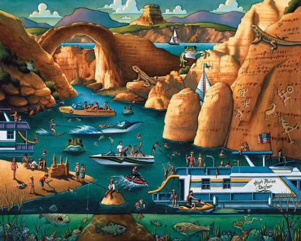 Dowdle Lake Powell Personal Puzzle, 210-Pc