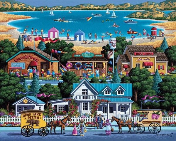 Dowdle Bear Lake Personal Puzzle, 210-Pc