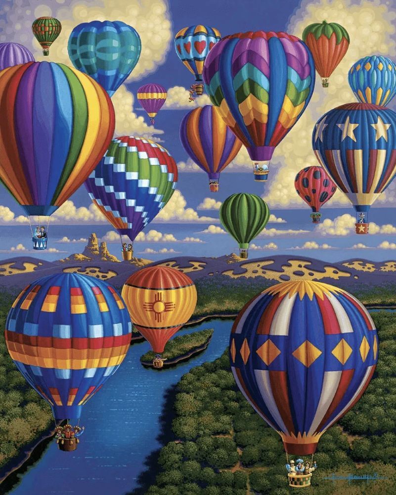 Dowdle Balloon Festival Puzzle, 210-Pc