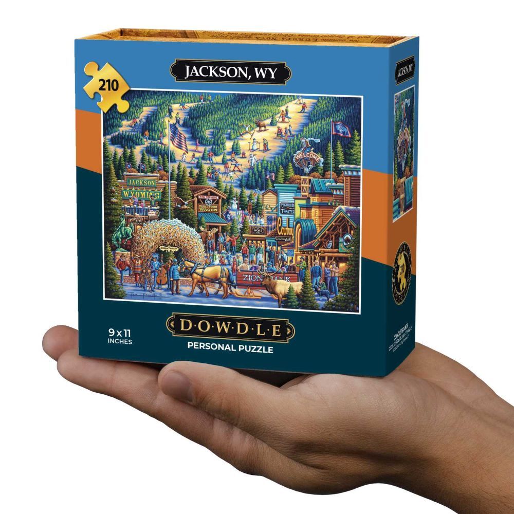 Dowdle Jackson, WY Personal Puzzle, 210-Pc