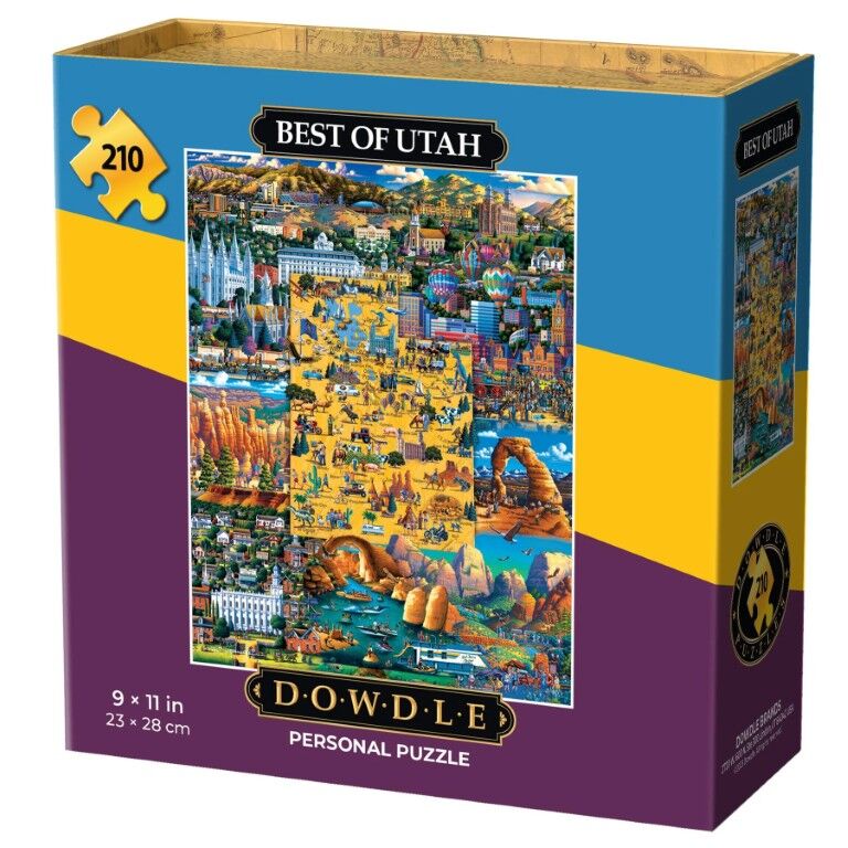 Dowdle Best of Utah Personal Puzzle, 210-Pc