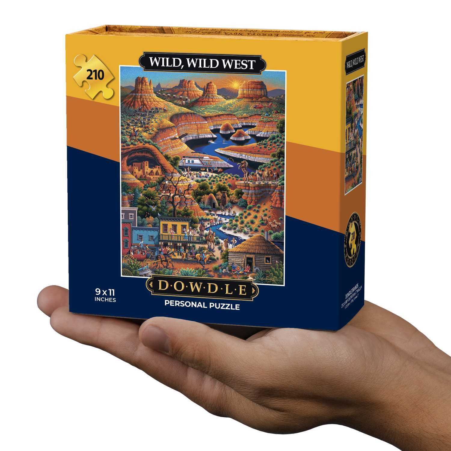 Dowdle Wild, Wild West Puzzle, 210-Pc