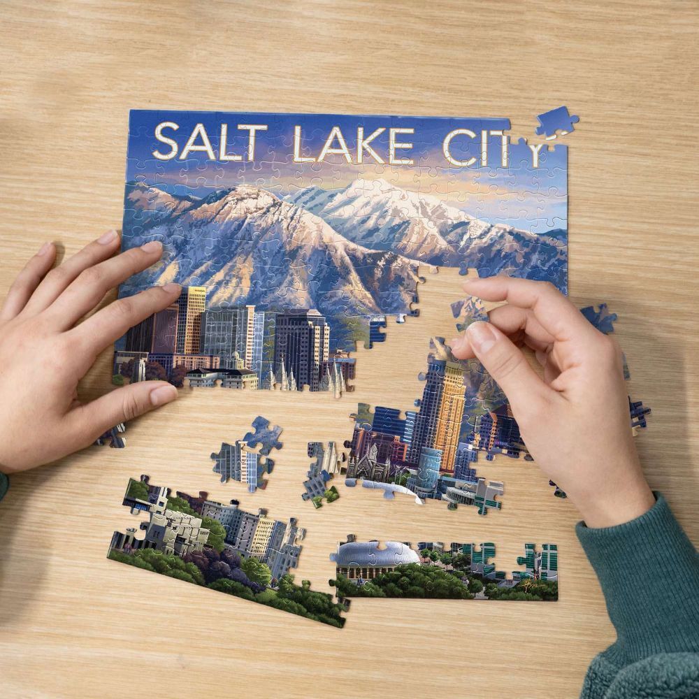 Boardwalk Salt Lake City Personal Puzzle 210-Pc