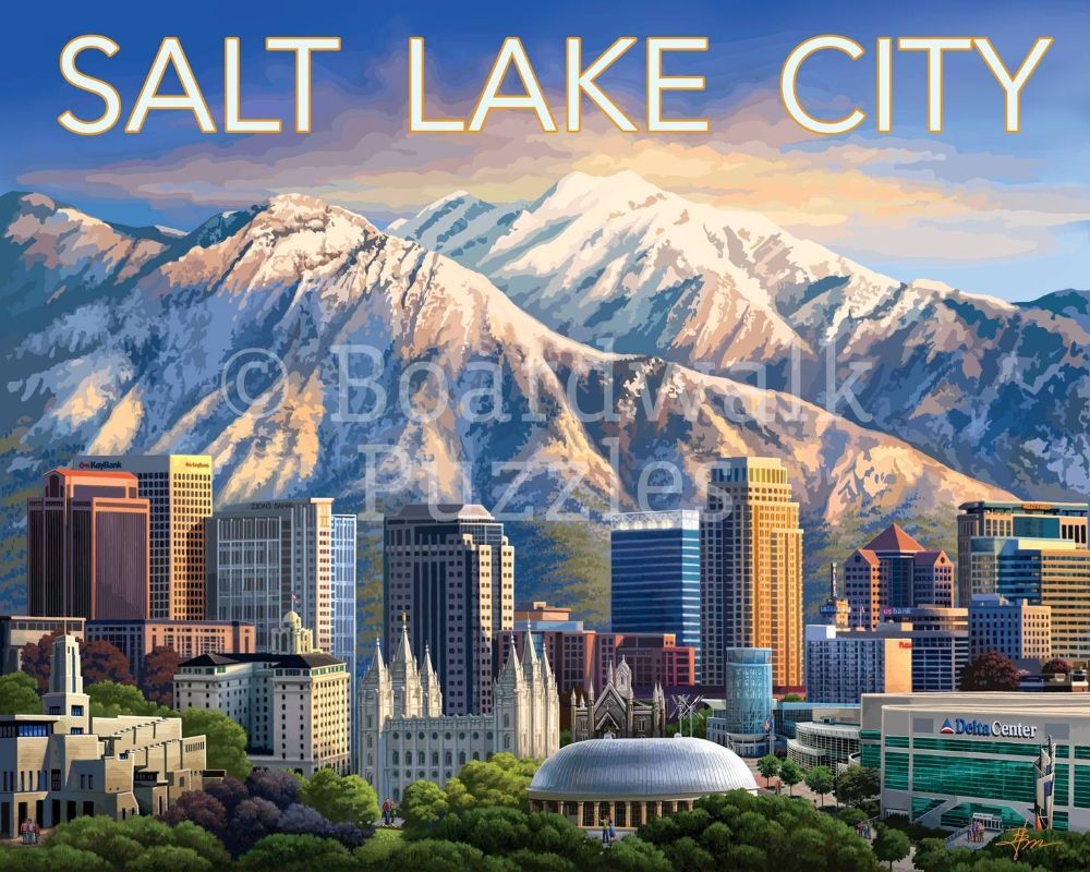 Boardwalk Salt Lake City Personal Puzzle 210-Pc