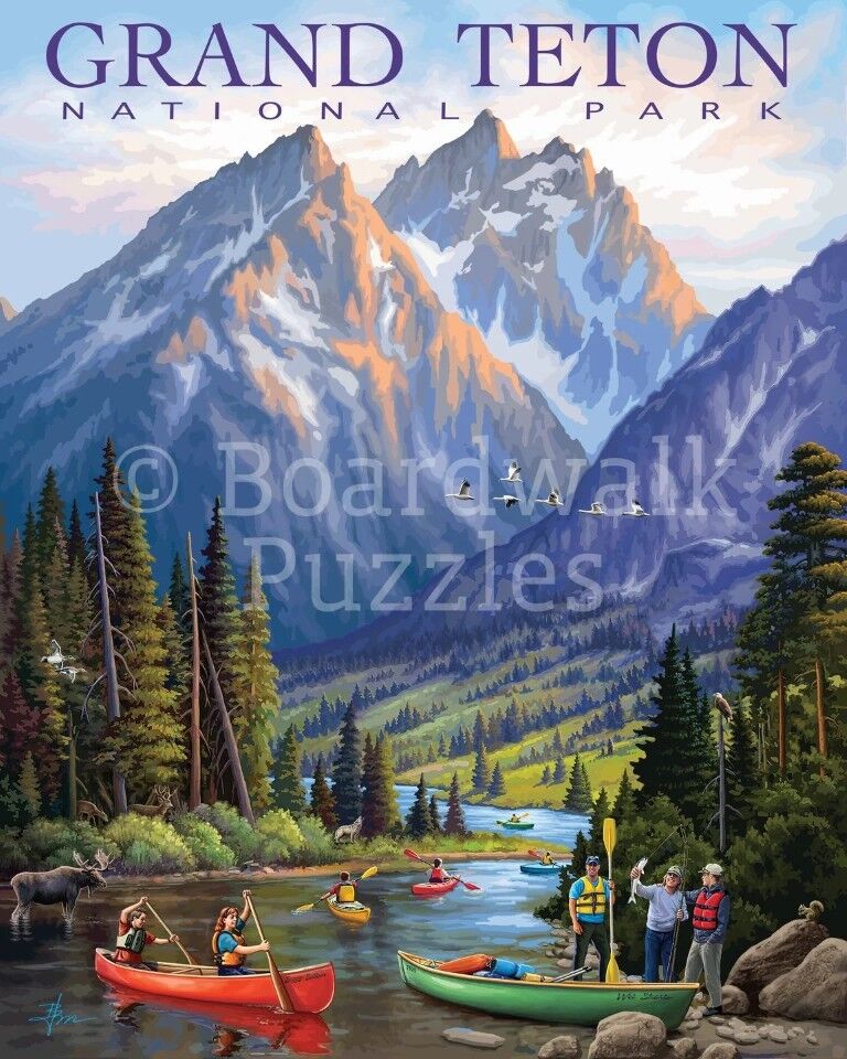 Boardwalk Grand Teton Personal Puzzle, 210-Pc