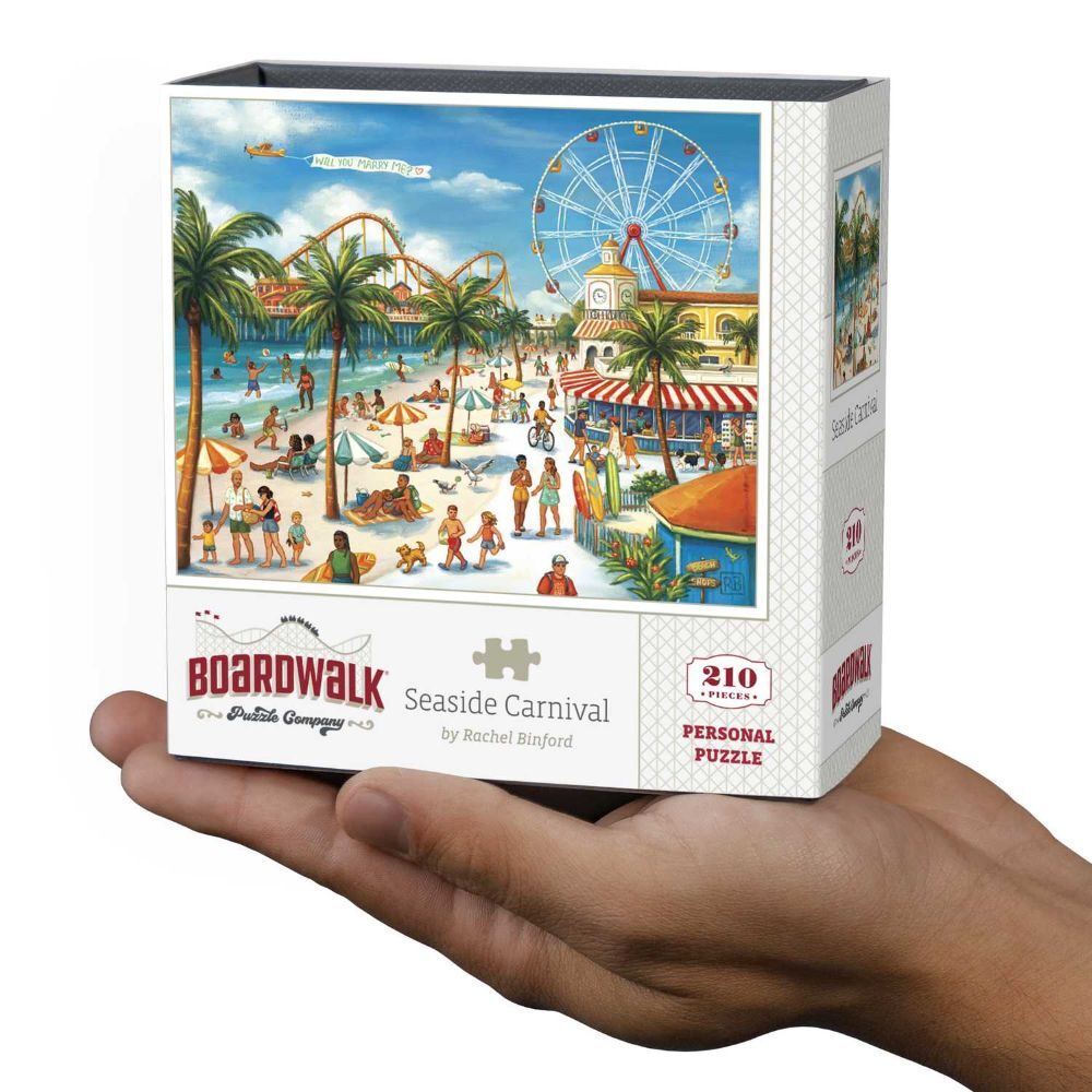 Boardwalk Seaside Carnival Personal Puzzle, 210-Pc