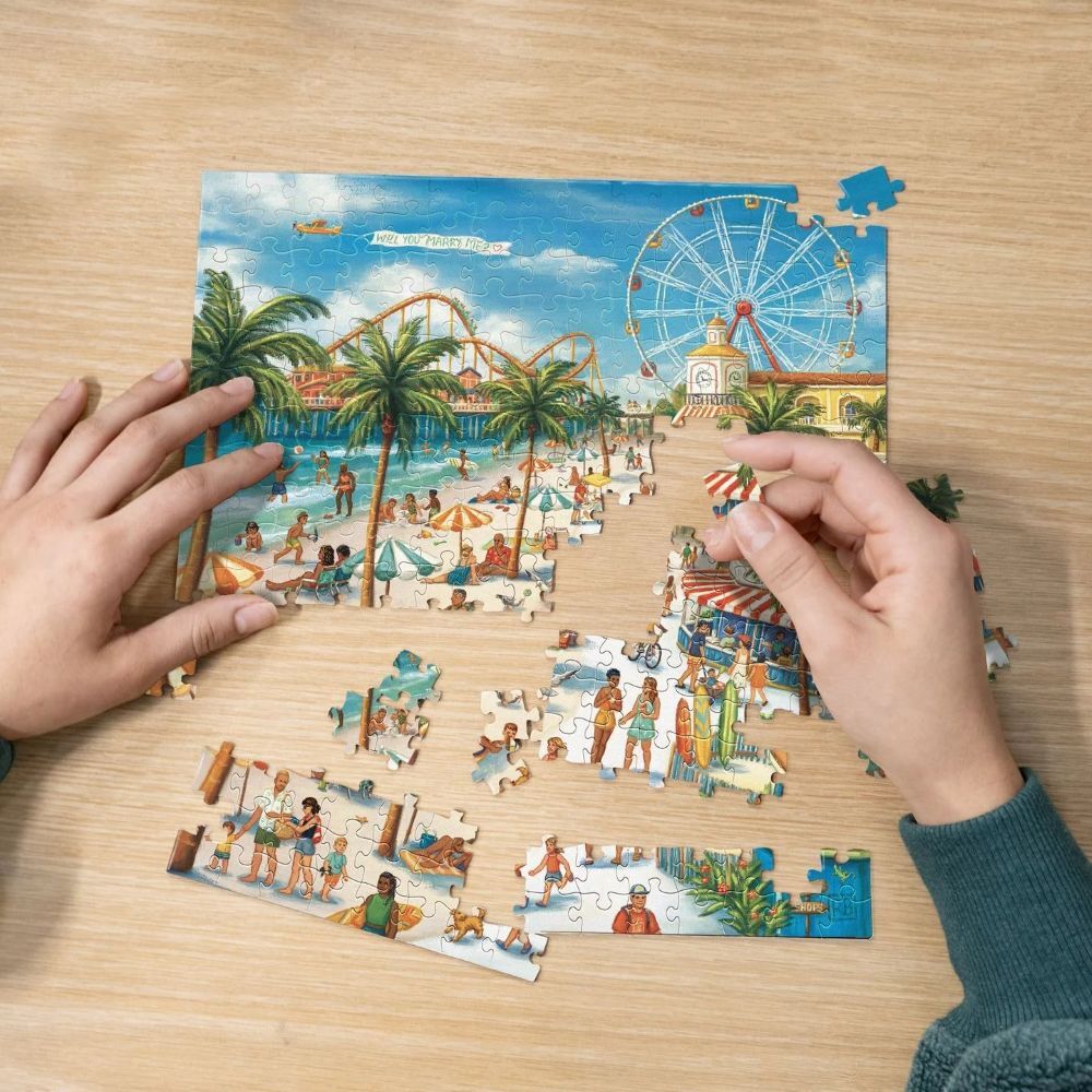 Boardwalk Seaside Carnival Personal Puzzle, 210-Pc