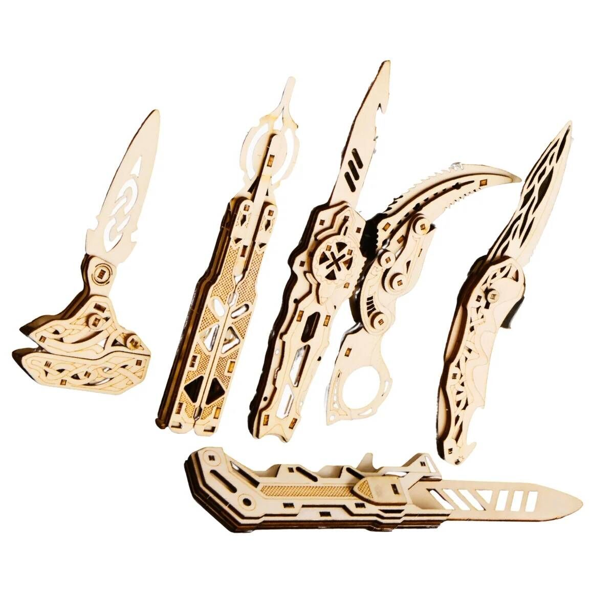 Campco Caliber Wood Knives Puzzle