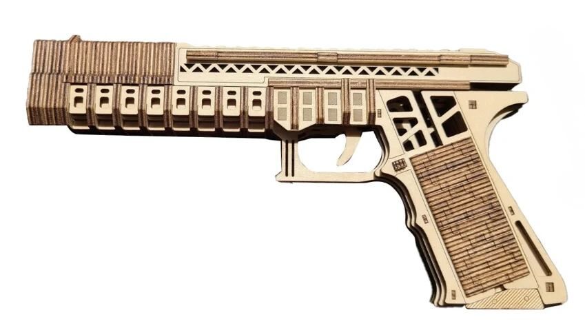Campco 3D Glock Gun Wood Puzzle