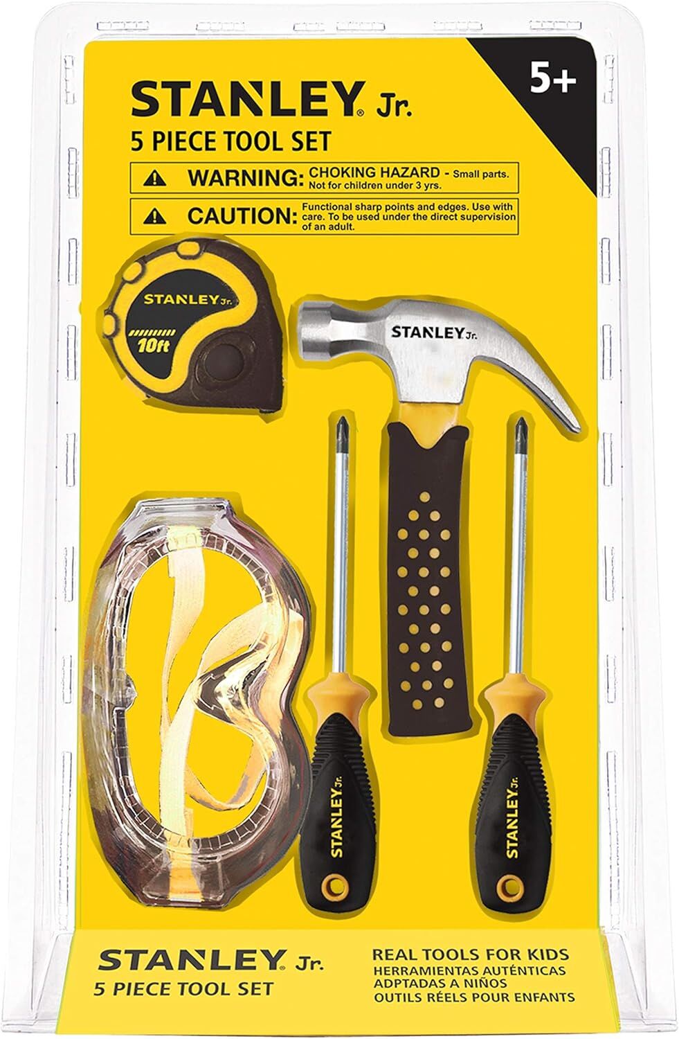Stanley Jr. Children's Toolset, 5-Pc