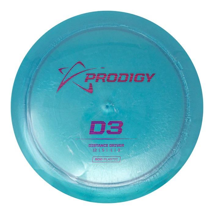 Prodigy Disc D3 500 Plastic Distance Driver Disc Assortment, 170-174-g
