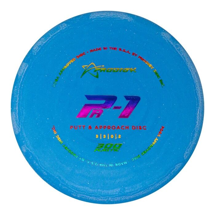 Prodigy Disc PA-1 300 Plastic Putt & Approach Assorted Colors, 174-g