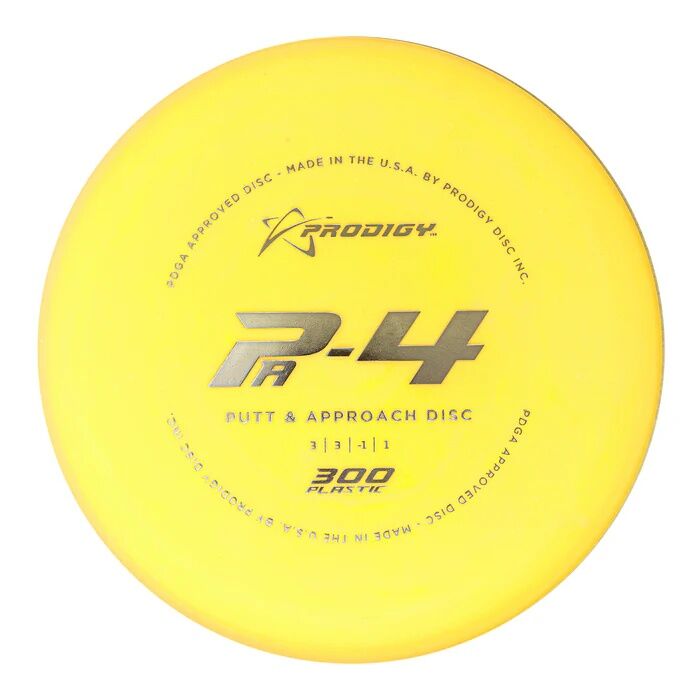 Prodigy Disc PA-4 300 Plastic Putt & Approach Assorted Colors, 159-g