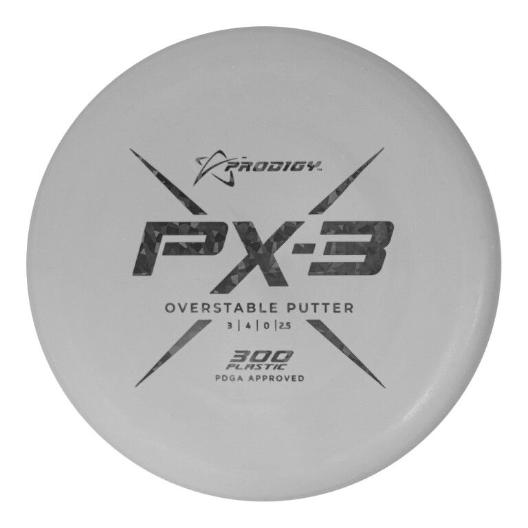 Prodigy Disc PX-3 300 Plastic Overstable Putter Assorted Colors, 174-g