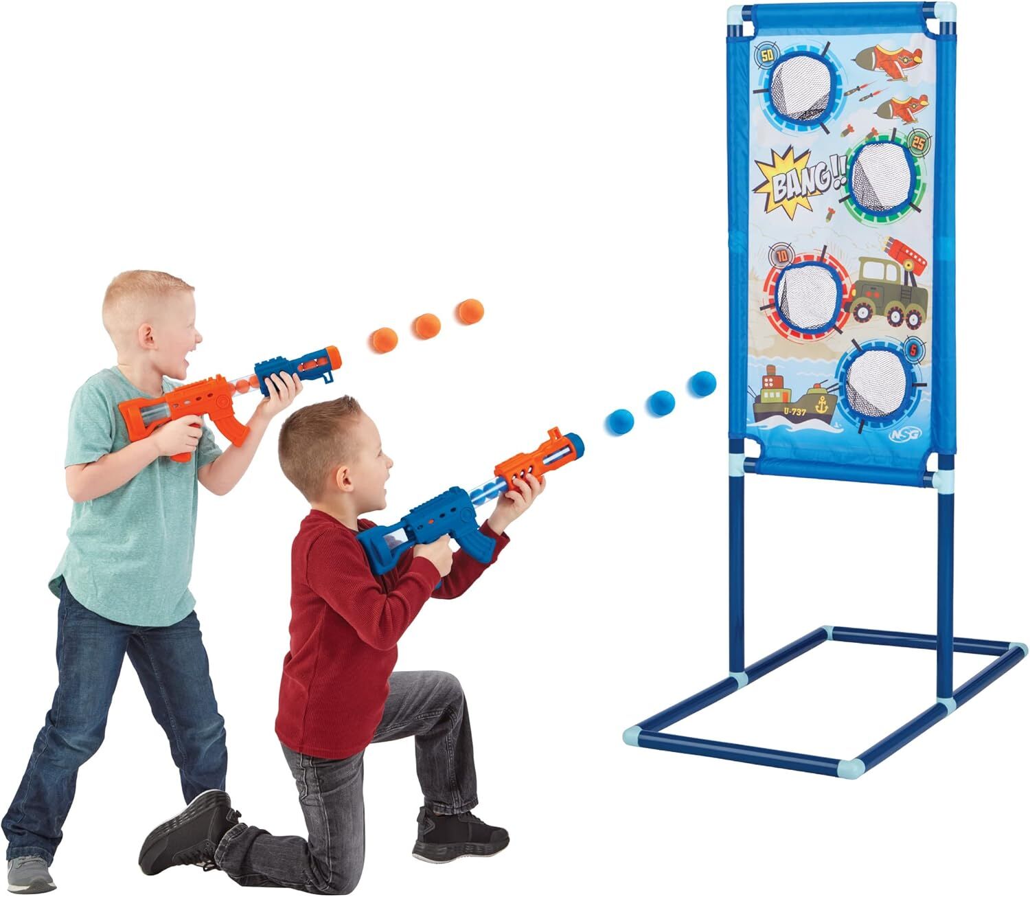 National Sporting Goods Kid's Aeroblast Foam Ball Shooting Game