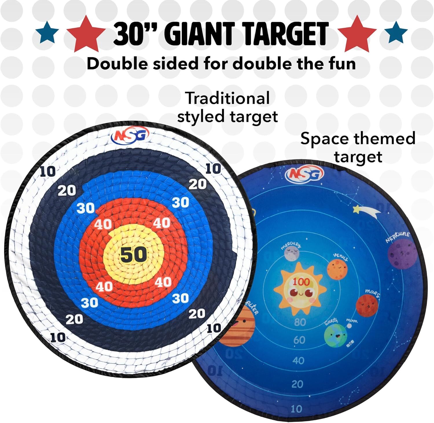 National Sporting Goods Kid's Giant Target Toss, 30-In