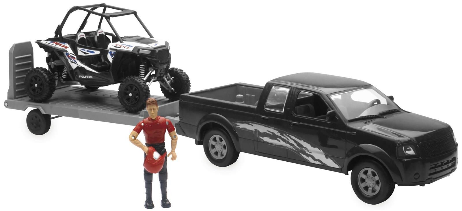 New Ray Polaris Razor 1000 & Truck Playset