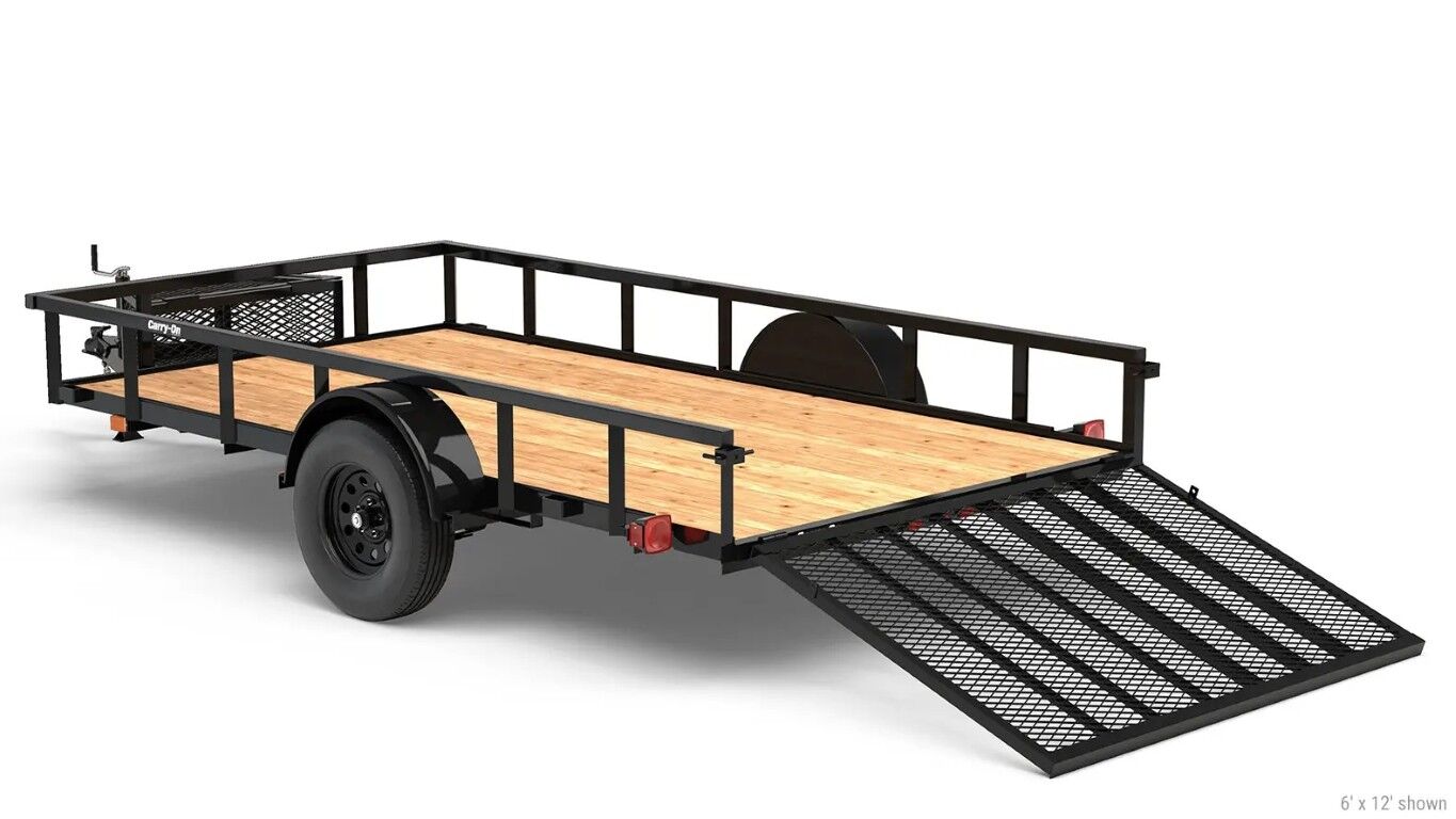 Carry-On Trailer Utility Trailer, 5.5-Ft x 10-Ft