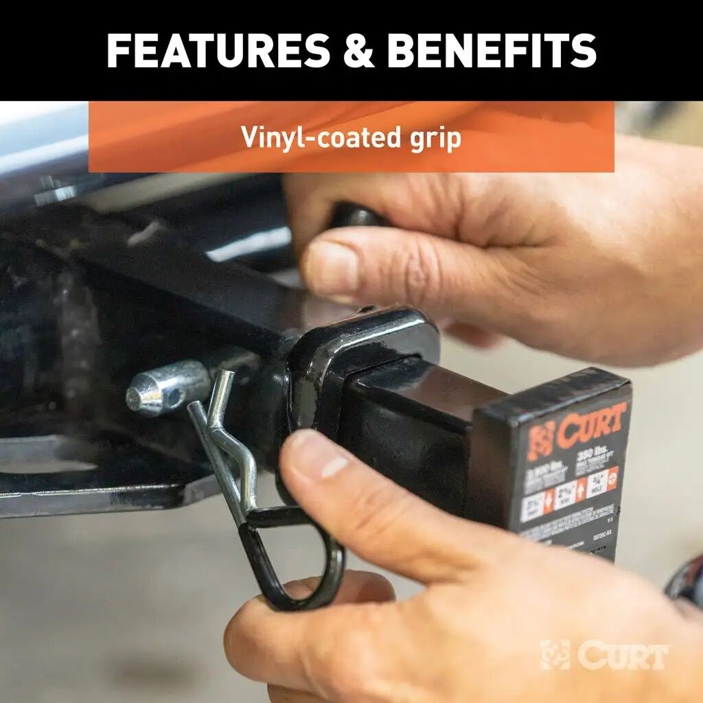 Curt Manufacturing 1/2-In Hitch Pin, 1 1/4-In Receiver