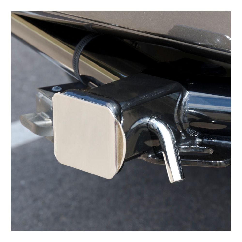 Curt 2-In Chrome Plastic Hitch Tube Cover