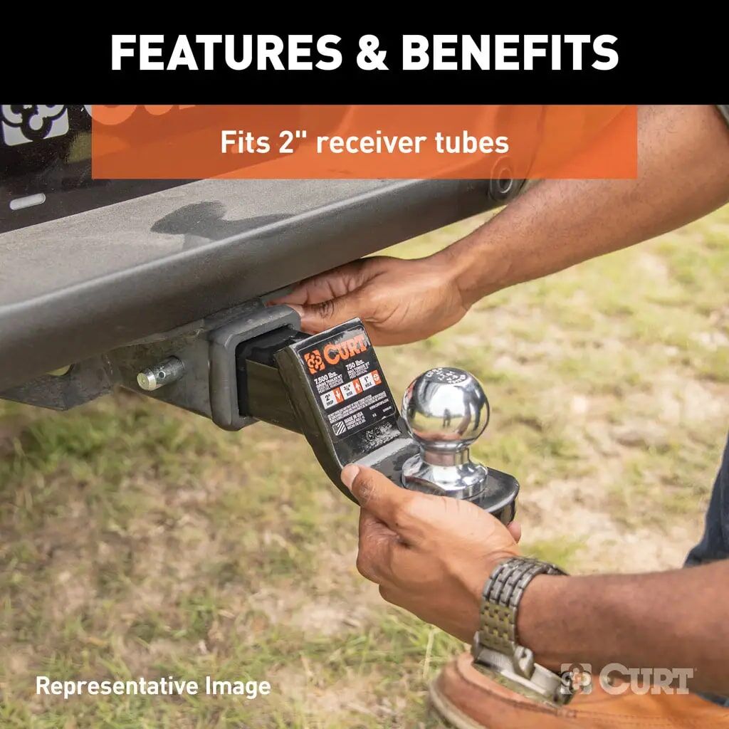 Curt Towing Starter Kit 2-In Drop With 2-In Ball