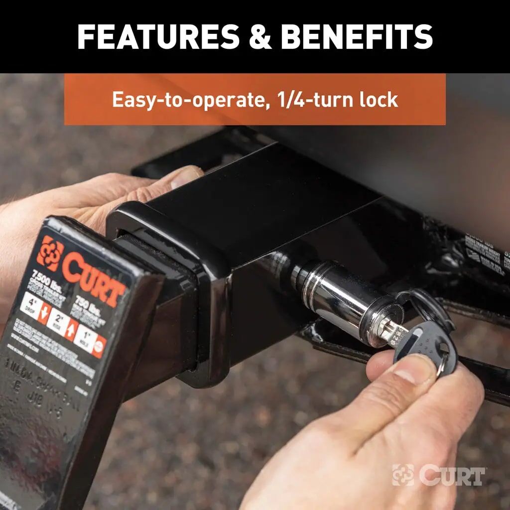 Curt Towing Starter Kit 2-In Drop With 2-In Ball