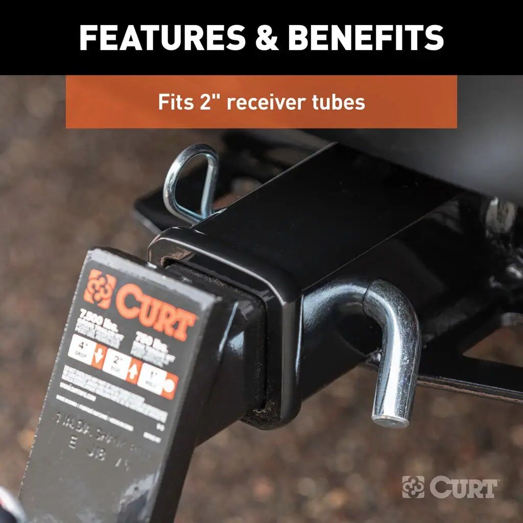 Curt Towing Starter Kit 4-In Drop With 2-In Ball