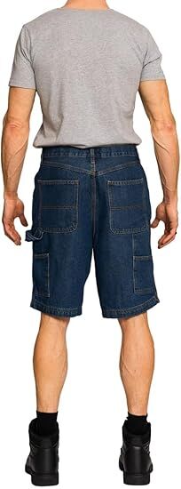 Full Blue Men's Regular Fit Carpenter Short
