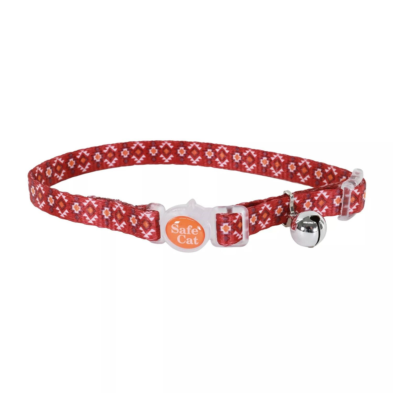 Safe Cat Fashion Adjustable Breakaway Collar, Southwest, 3/8 in. x 8 - 12 in.