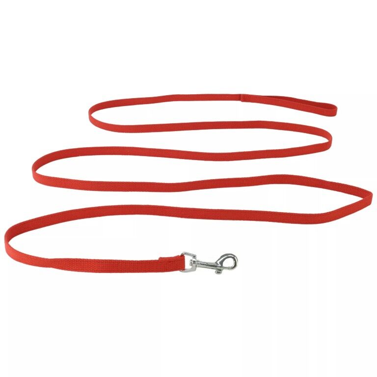 Costal Pet Train Right! Black Cotton Web Dog Training Leash, 10-Ft