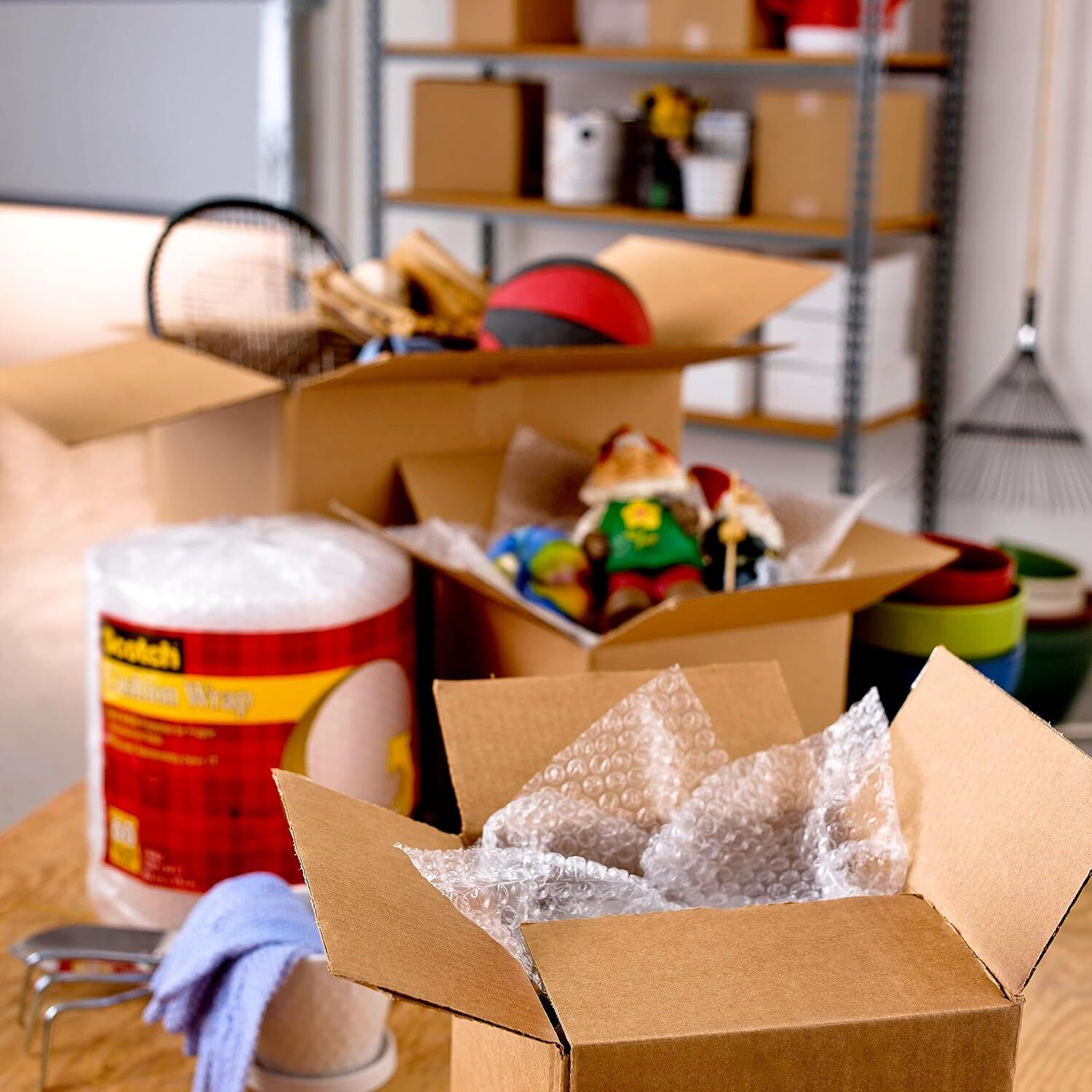 3M Scotch Shipping Packaging Tape, 1.88-In x 54 3/5-Yd