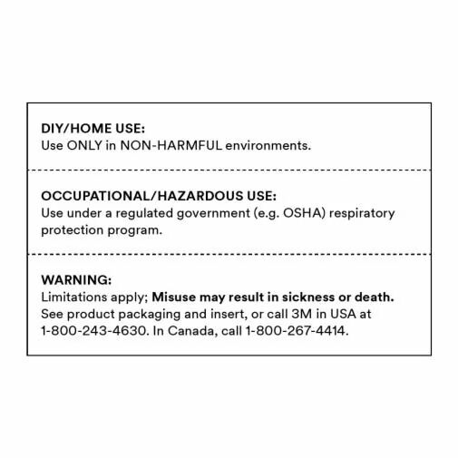 3M Cool Flow Valve Particulate Respirator 8511