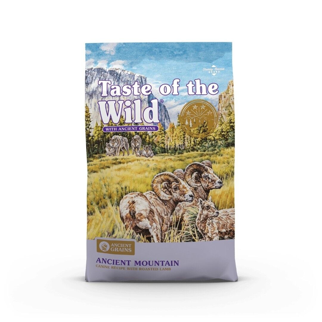 Taste of the Wild Ancient Mountain Canine Recipe Roasted Lamb Dog Food, 28 lb.