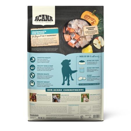 Acana Freshwater Fish Blend Dog Food, 25-Lb