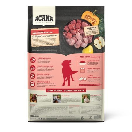 Acana Red Meat Recipe Dog Food, 25-Lb