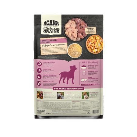 Acana Wholesome Grains, Small Breed Recipe Dog Food, 4-Lb